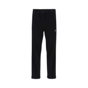 Balenciaga Side Band Logo Stripe Track Pants Black
