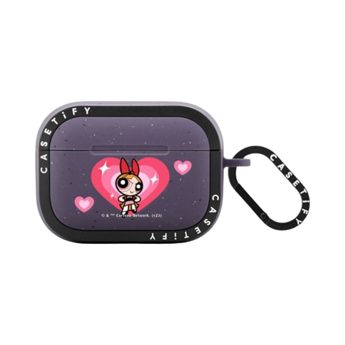 케이스티파이 x 파워퍼프걸 블라썸 에어팟 프로 울트라 임팩트 케이스 매트 딥 퍼플(Casetify x The Powerpuff Girls Blossom AirPods Pro Ultra Impact Case Matte Deep Purple) - 1