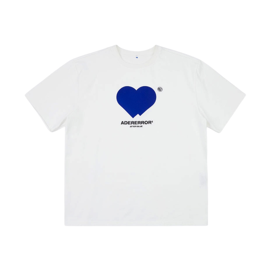 아더에러 트윈 하트 로고 티셔츠 화이트(Ader Error Twin Heart Logo T-Shirt White)