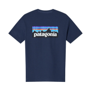 Patagonia P-6 Logo Responsibili-Tee S/S Classic Navy