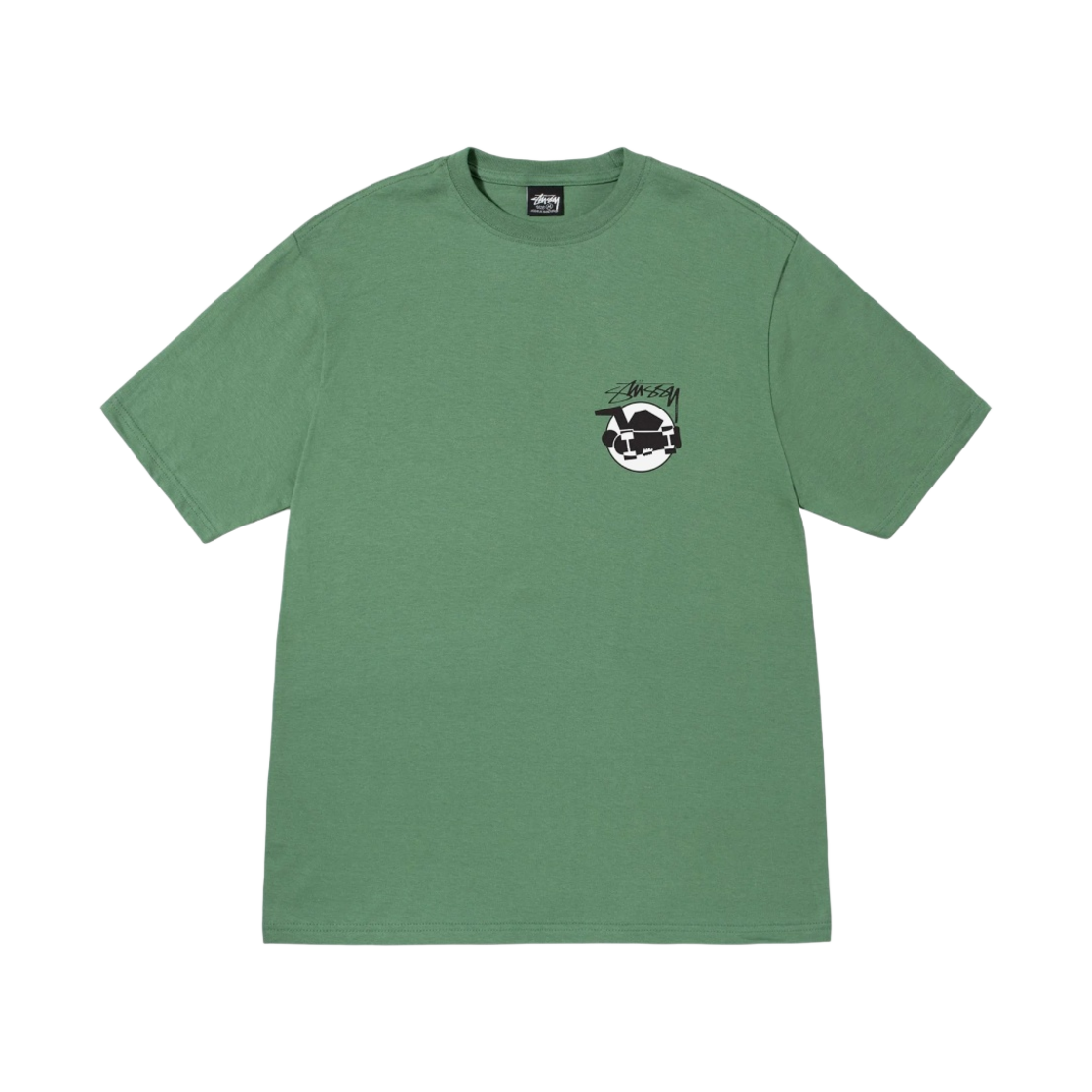 1904824 Stussy Skateman T-Shirt Green - #2