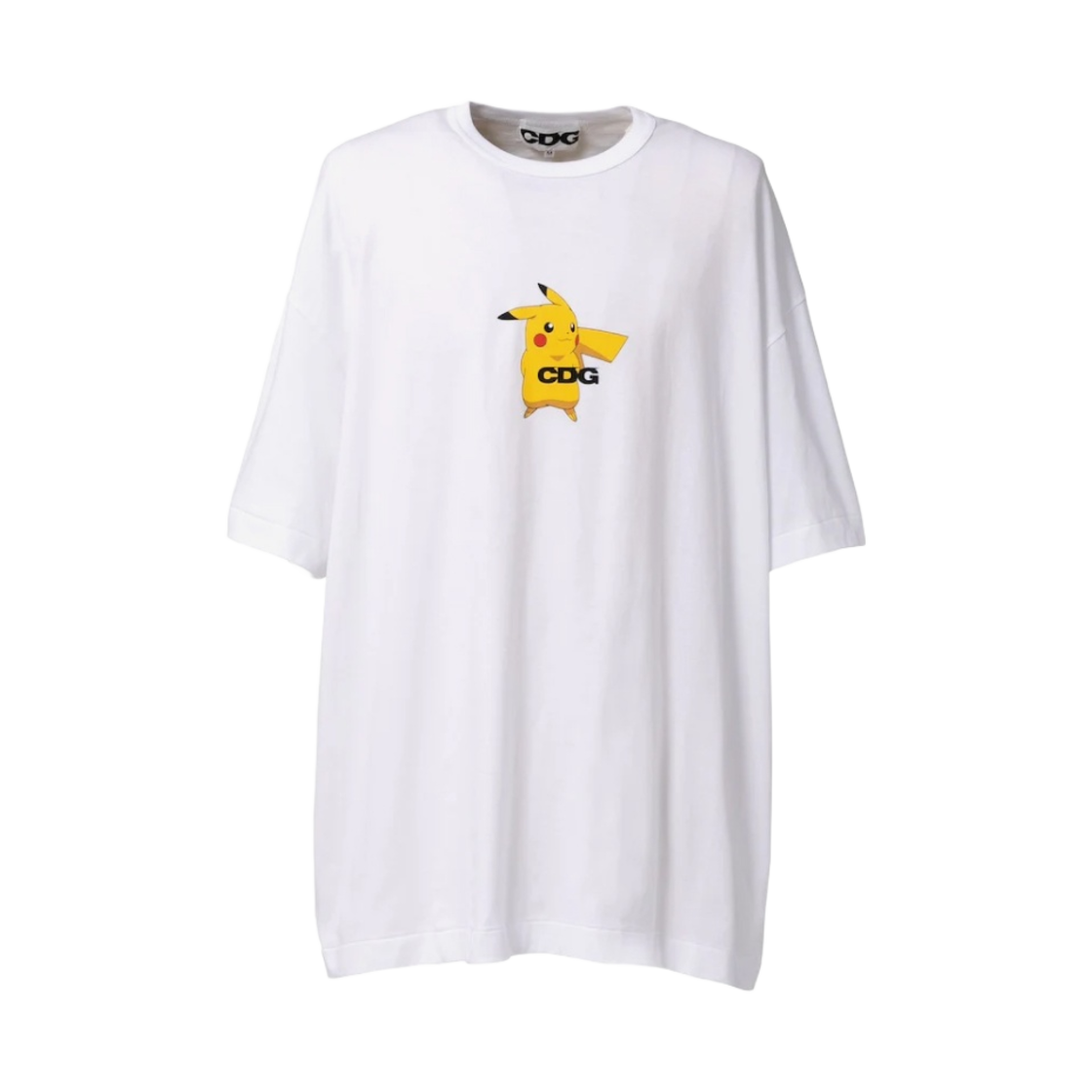 CDG x 포켓몬 오버사이즈 티셔츠 화이트(CDG x Pokemon Oversized T-Shirt White) - 1