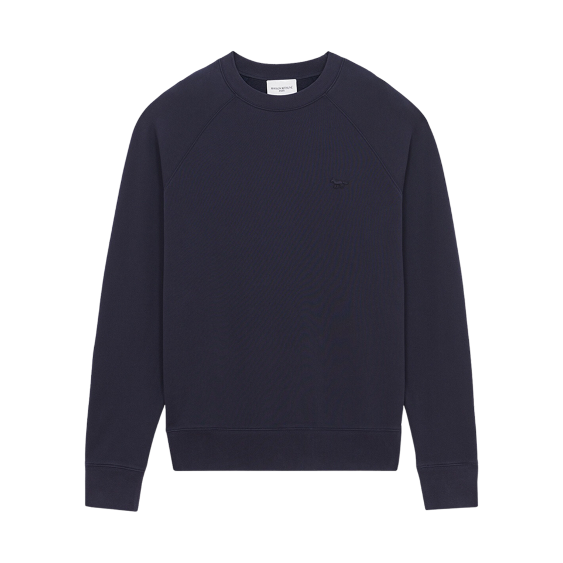 메종 키츠네 토날 폭스 패치 클린 스웨트셔츠 네이비(Maison Kitsune Tonal Fox Patch Clean Sweatshirt Navy) - 1