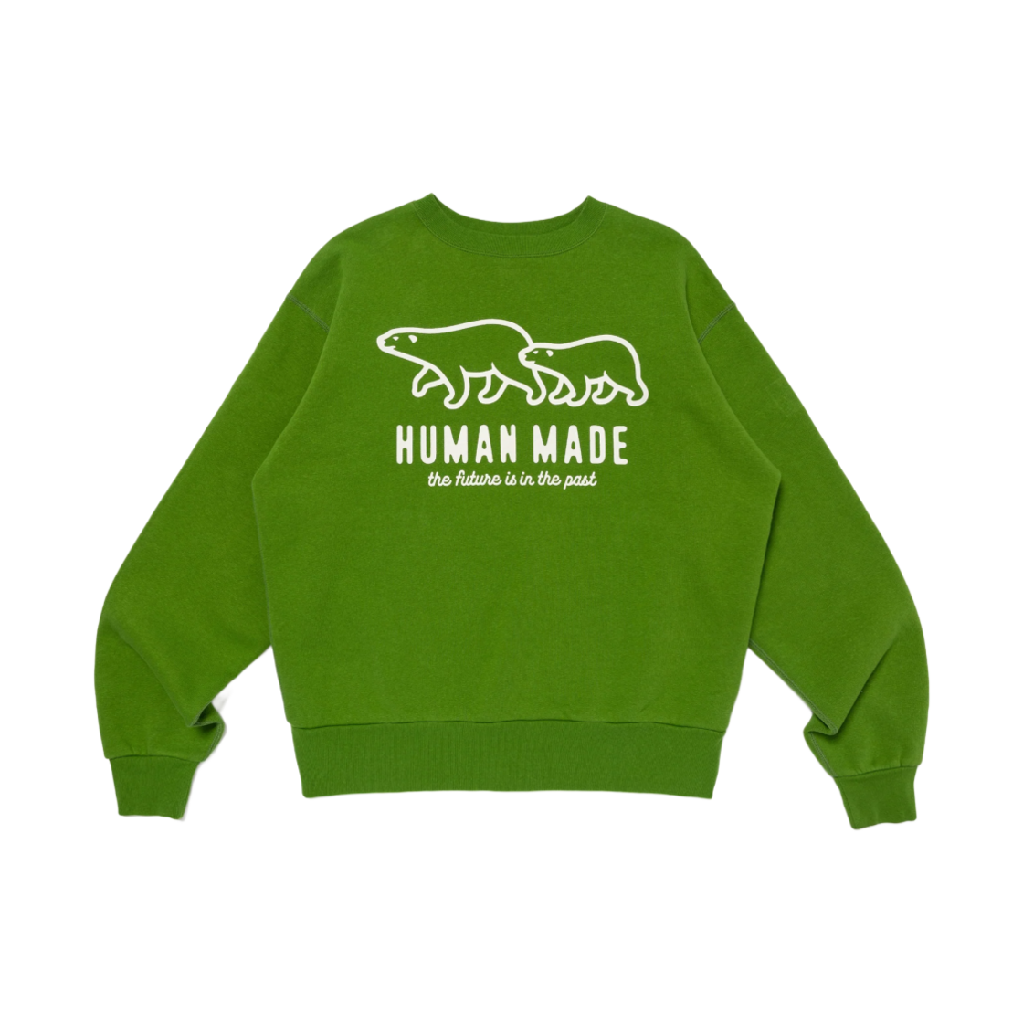 휴먼 메이드 그래픽 스웨트셔츠 그린