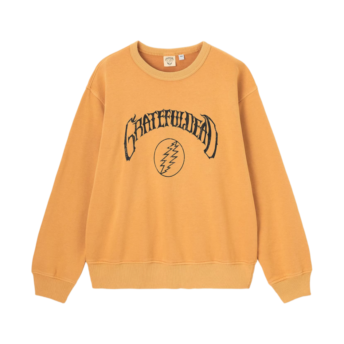 355857-24 GU x Grateful Dead Washed Sweatshirt Pullover Orange - JP