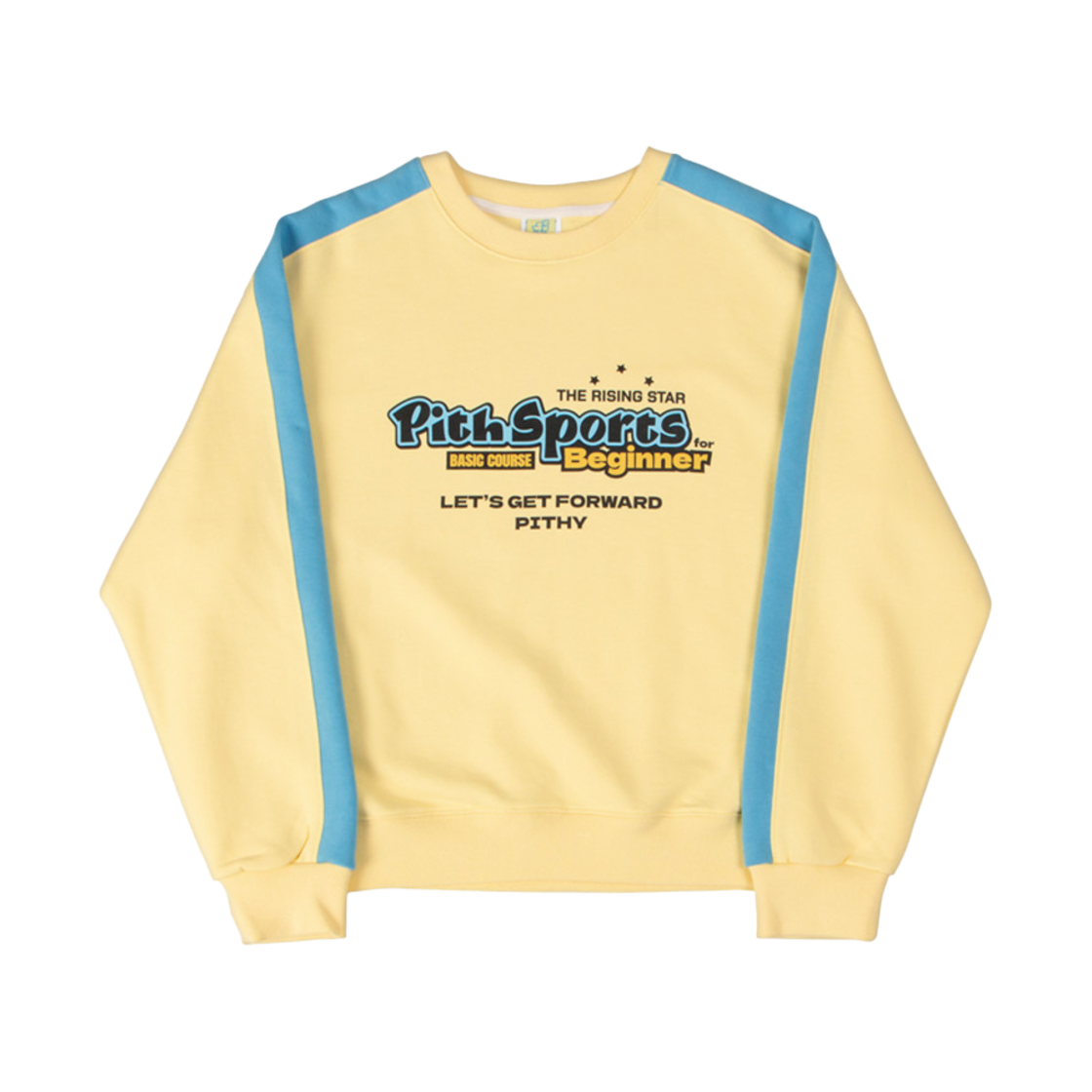 피스스포츠 비기너 스웻셔츠 옐로우(PITHSPORTS Beginner Sweatshirt Yellow)