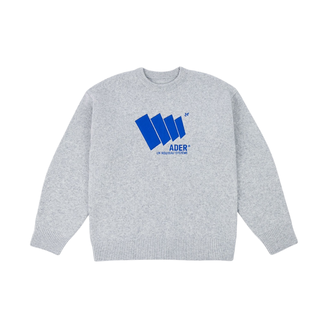 아더에러 블록 로고 니트 그레이(Ader Error Block Logo Knit Gray) - 1