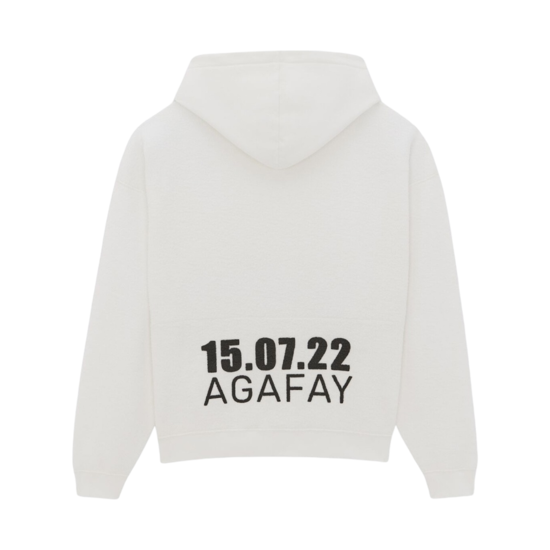 생로랑 아가파이 후디 내츄럴 에 누와르(Saint Laurent Agafay Hoodie Naturel Et Noir) - 2