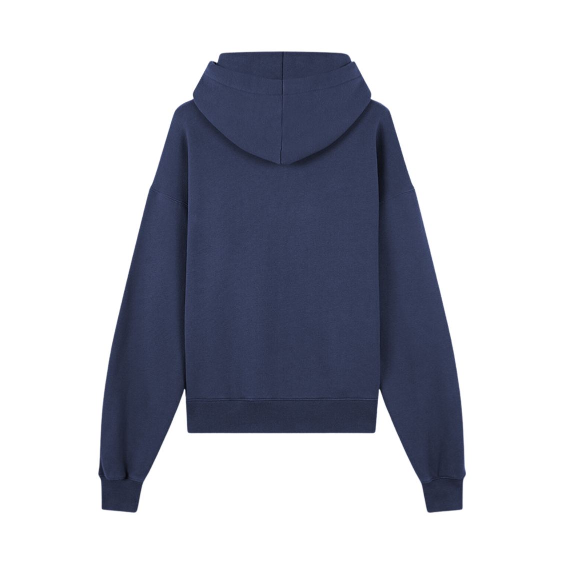 (W) 메종 키츠네 볼드 폭스 헤드 패치 컴포트 후드 잉크 블루((W) Maison Kitsune Bold Fox Head Patch Comfort Hoodie Ink Blue) - 2