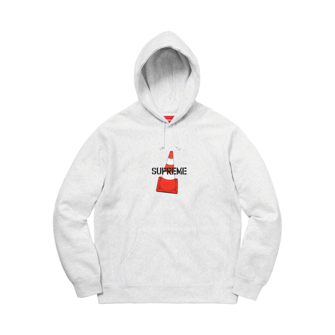 슈프림 콘 후드 스웨트셔츠 애쉬 그레이 - 19FW(Supreme Cone Hooded Sweatshirt Ash Grey - 19FW) - 1
