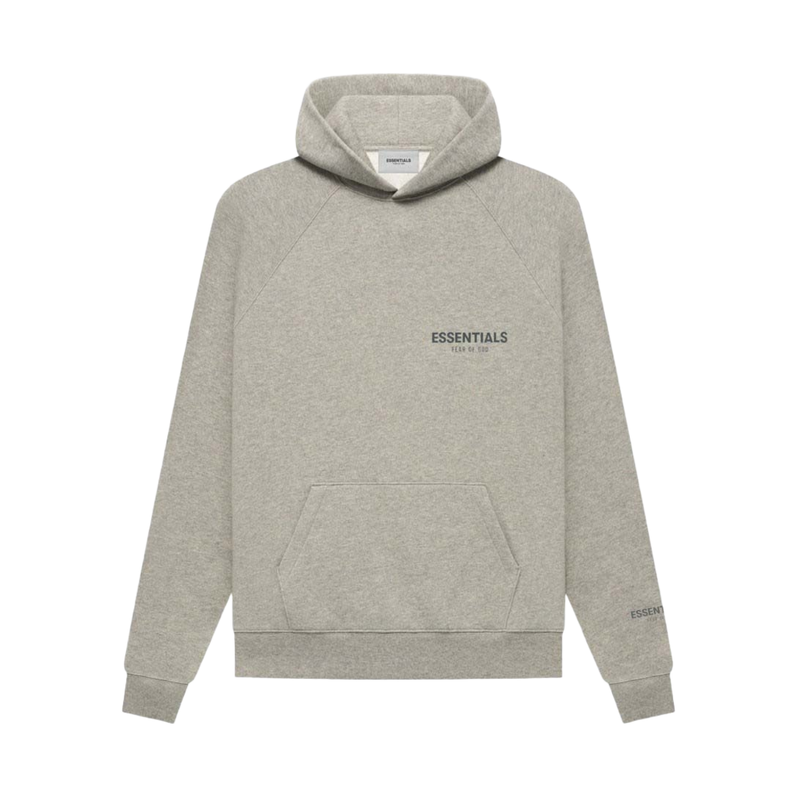 에센셜 코어 컬렉션 풀오버 후드 헤더 오트밀(Essentials The Core Collection Pullover Hoodie Heather Oatmeal)
