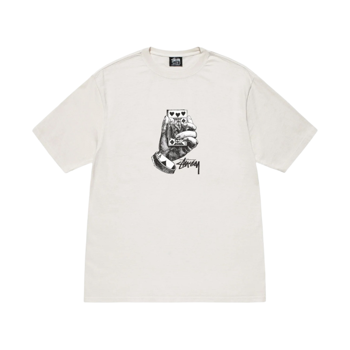 스투시 올 베츠 오프 피그먼트 다이드 티셔츠 내츄럴(Stussy All Bets Off Pigment Dyed T-Shirt Natural) - 1
