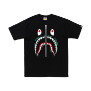 BAPE Bape Thermography Shark T-Shirt Black