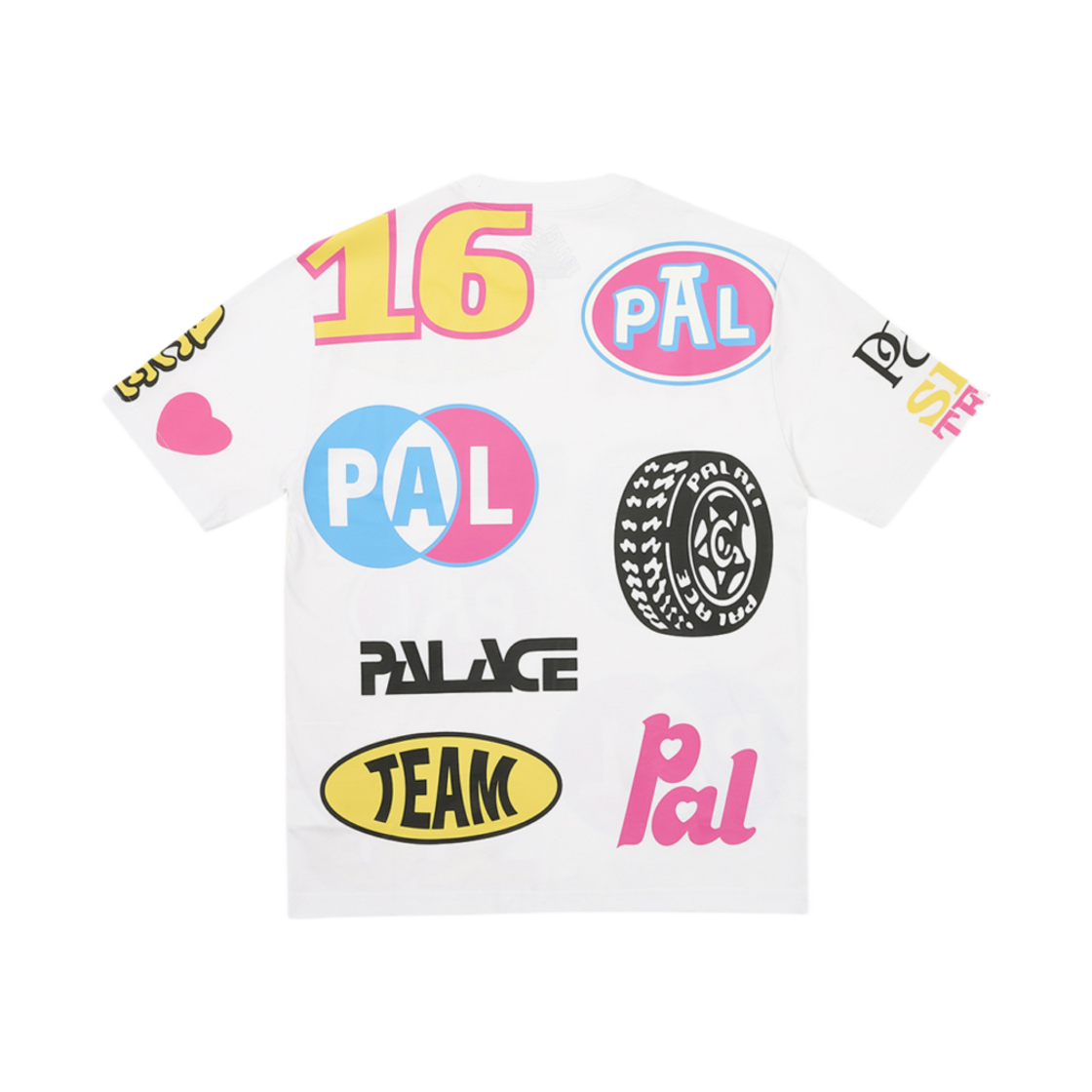 팔라스 필 업 티셔츠 화이트 - 24SS(Palace Fill Up T-Shirt White - 24SS) - 2