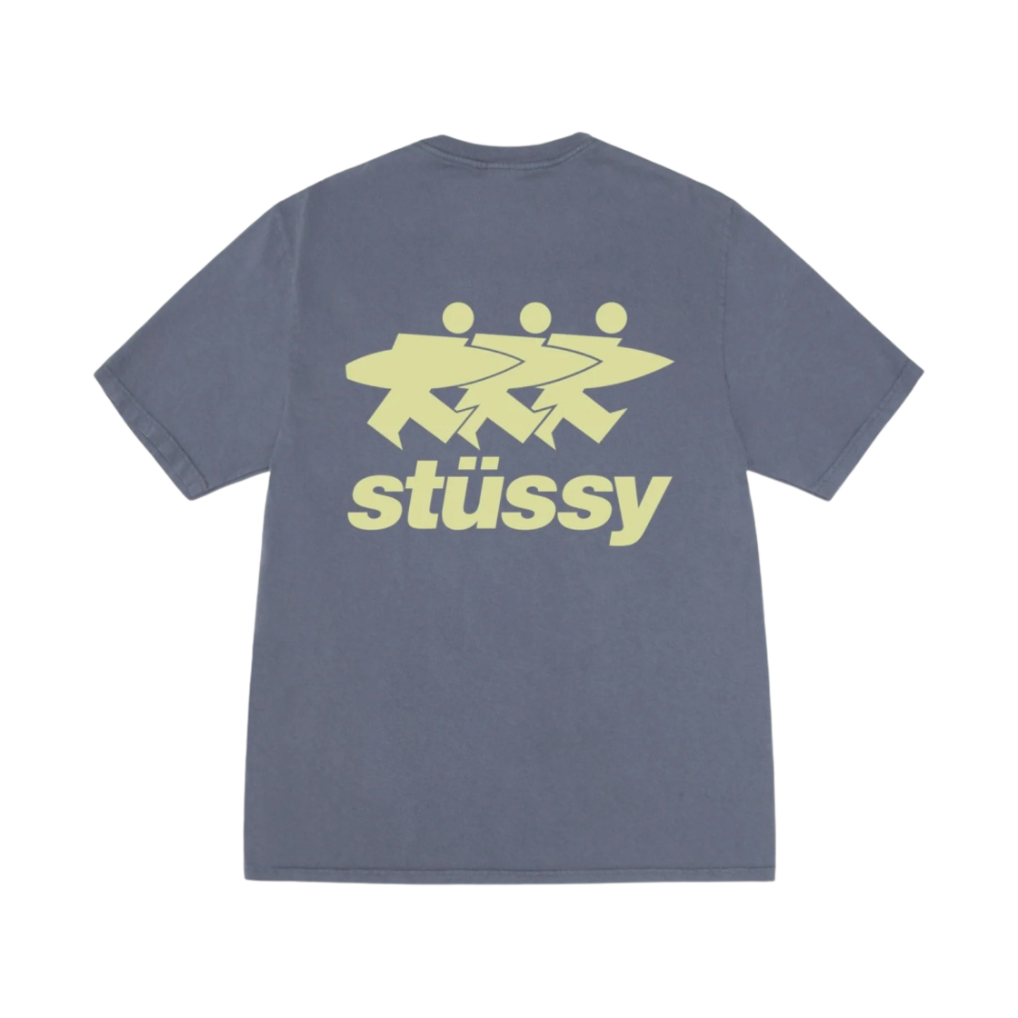 스투시 서프워크 피그먼트 다이드 티셔츠 인디고(Stussy Surfwalk Pigment Dyed T-Shirt Indigo)