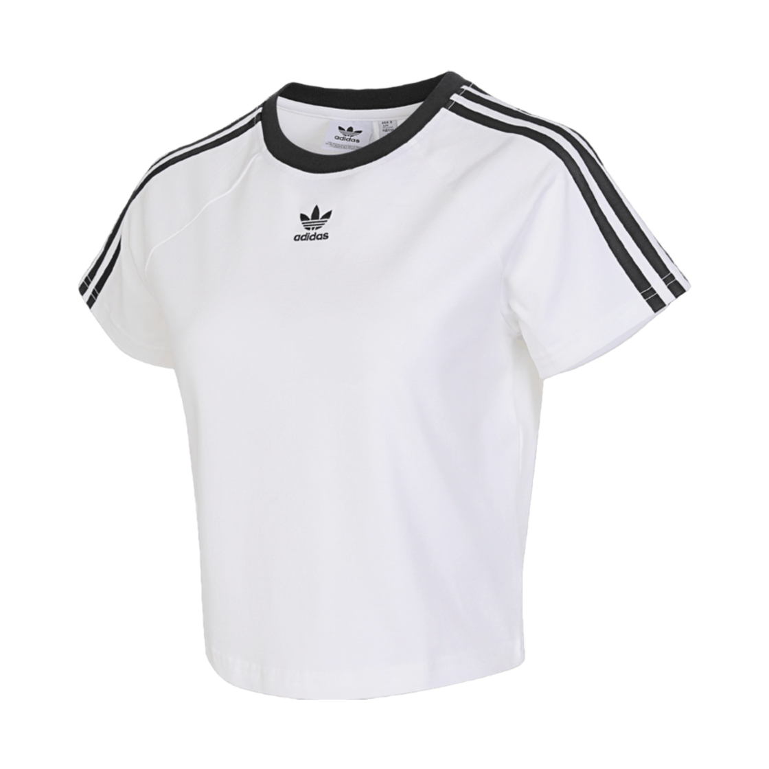 (W) 아디다스 아디컬러 산지안 칼리 숏슬리브 티셔츠 화이트 - US 사이즈