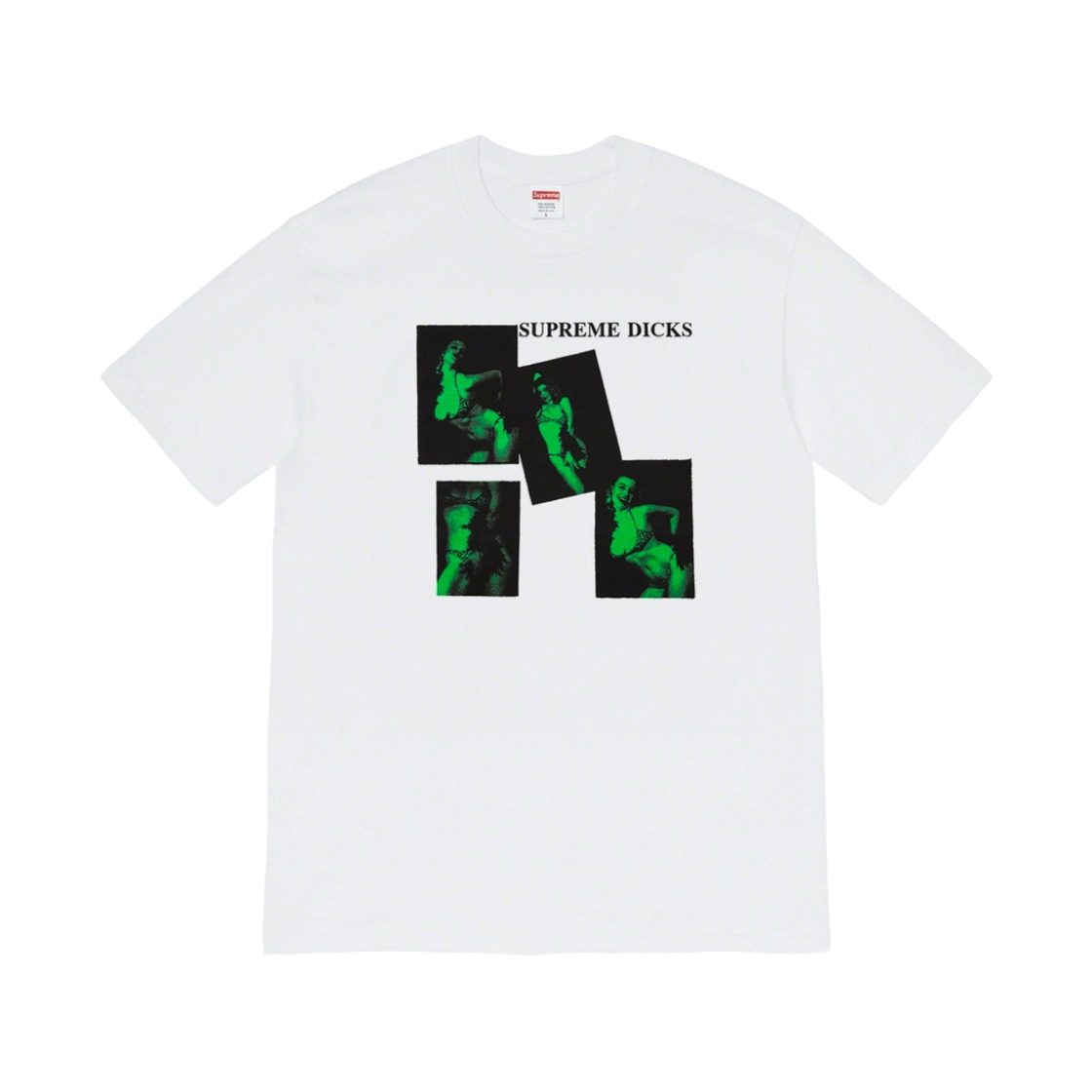 슈프림 딕스 티셔츠 화이트 - 20FW(Supreme Dicks T-Shirt White - 20FW) - 1