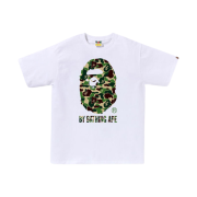 BAPE ABC Camo By Bathing Ape T-Shirt White Green
