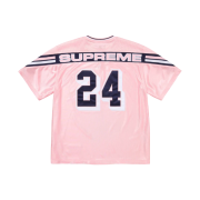 Supreme Jacquard Rib Football Jersey Pink - 24FW