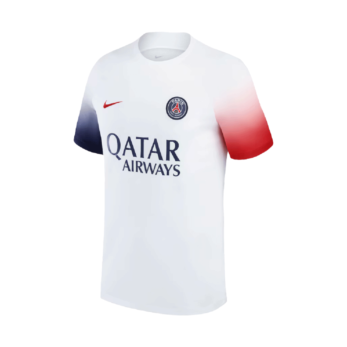 오버더피치 파리생제르망 프리매치탑 화이트(Over The Pitch Paris SaintGermain Nike Pro Pre Match Top White)