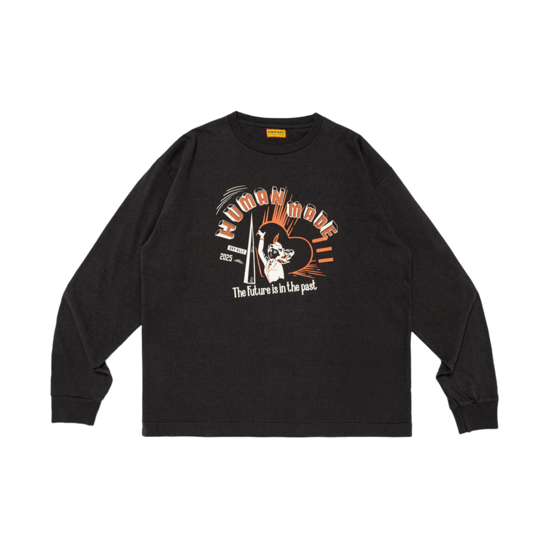 HM29CS023 Human Made Graphic L/S T-Shirt Black