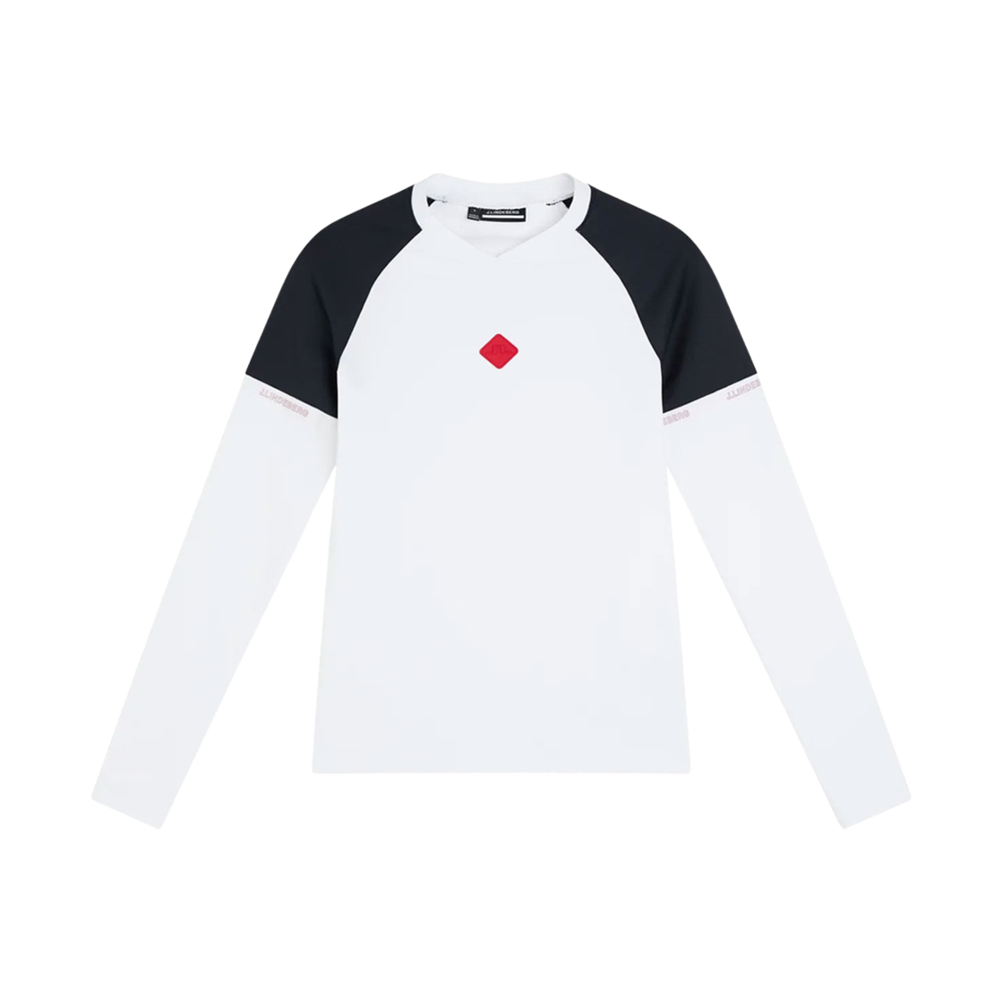 GWJT06806-0000 (W) J.Lindeberg Sianna Long Sleeve T-Shirt White