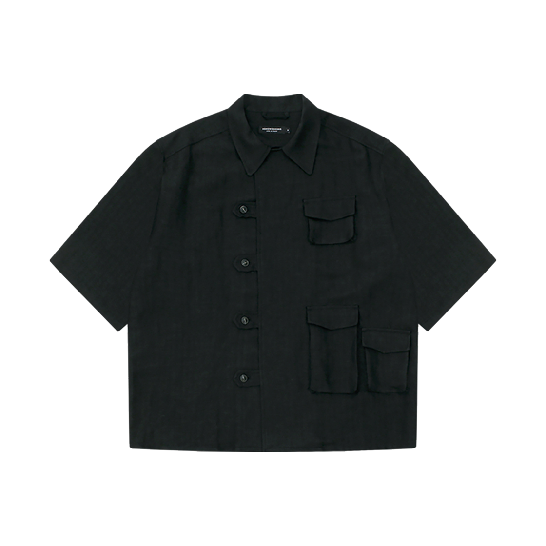 SS24SSH022BK Hongwoosung Uniform Shirts Black