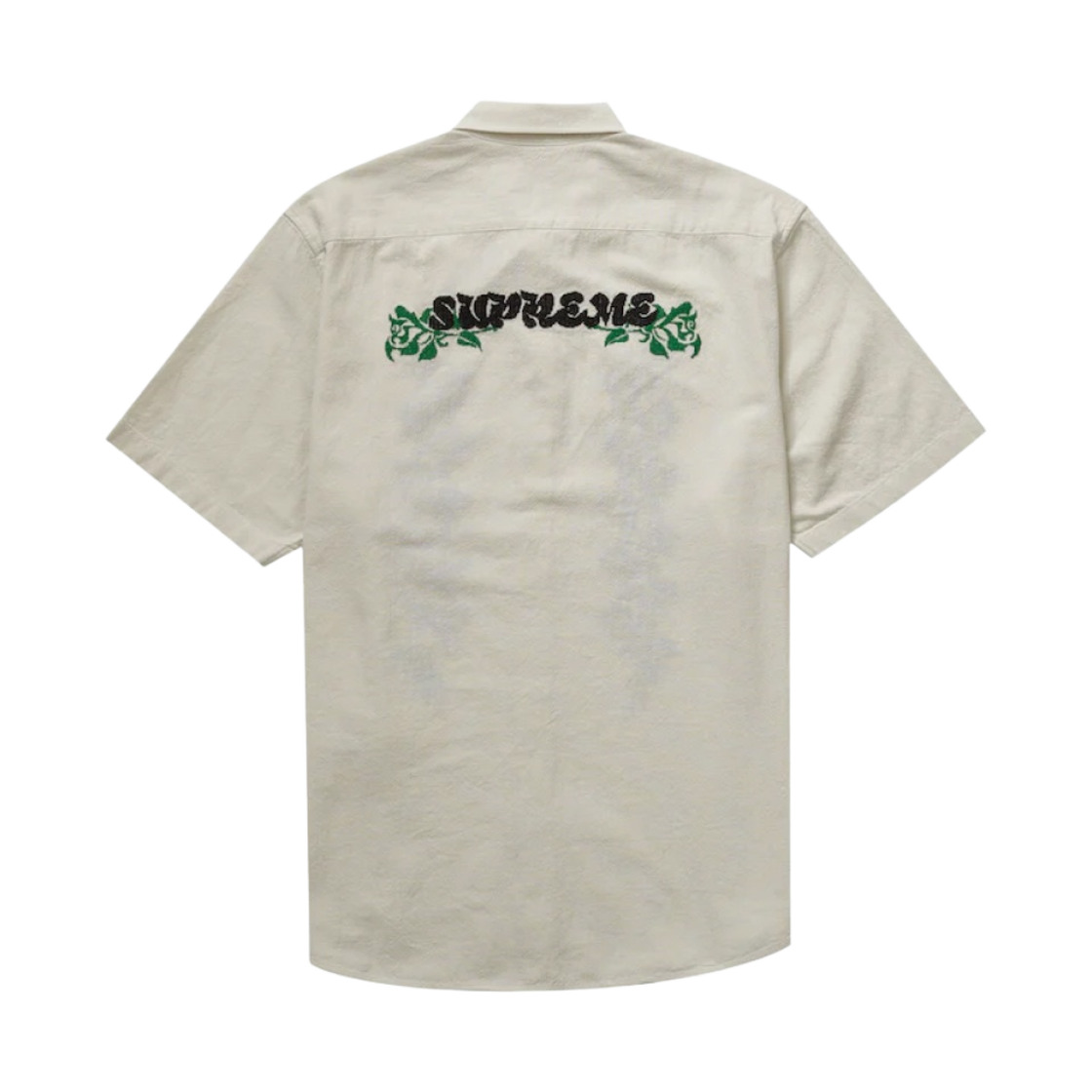 슈프림 니들포인트 숏슬리브 셔츠 화이트 - 23SS(Supreme Needlepoint S/S Shirt White - 23SS) - 2