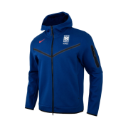 Nike Korea Tech Soccer Fleece Full-Zip Hoodie Global Blue Black - Asia