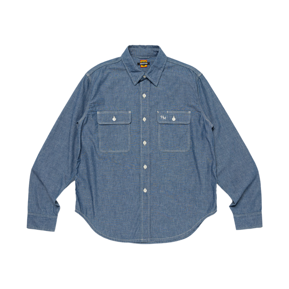 휴먼 메이드 프로토타입 샴브레이 워크 셔츠 인디고(Human Made Prototype Chambray Work Shirt Indigo) - 2