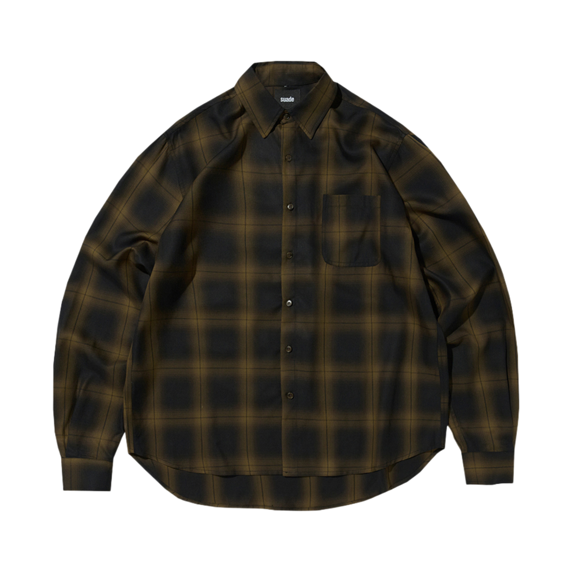 스웨이드 패턴 셔츠 블랙(Suade Pattern Shirt Black)