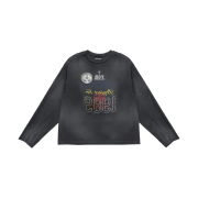 Project G/R Inside Out Long Sleeve Faded Black