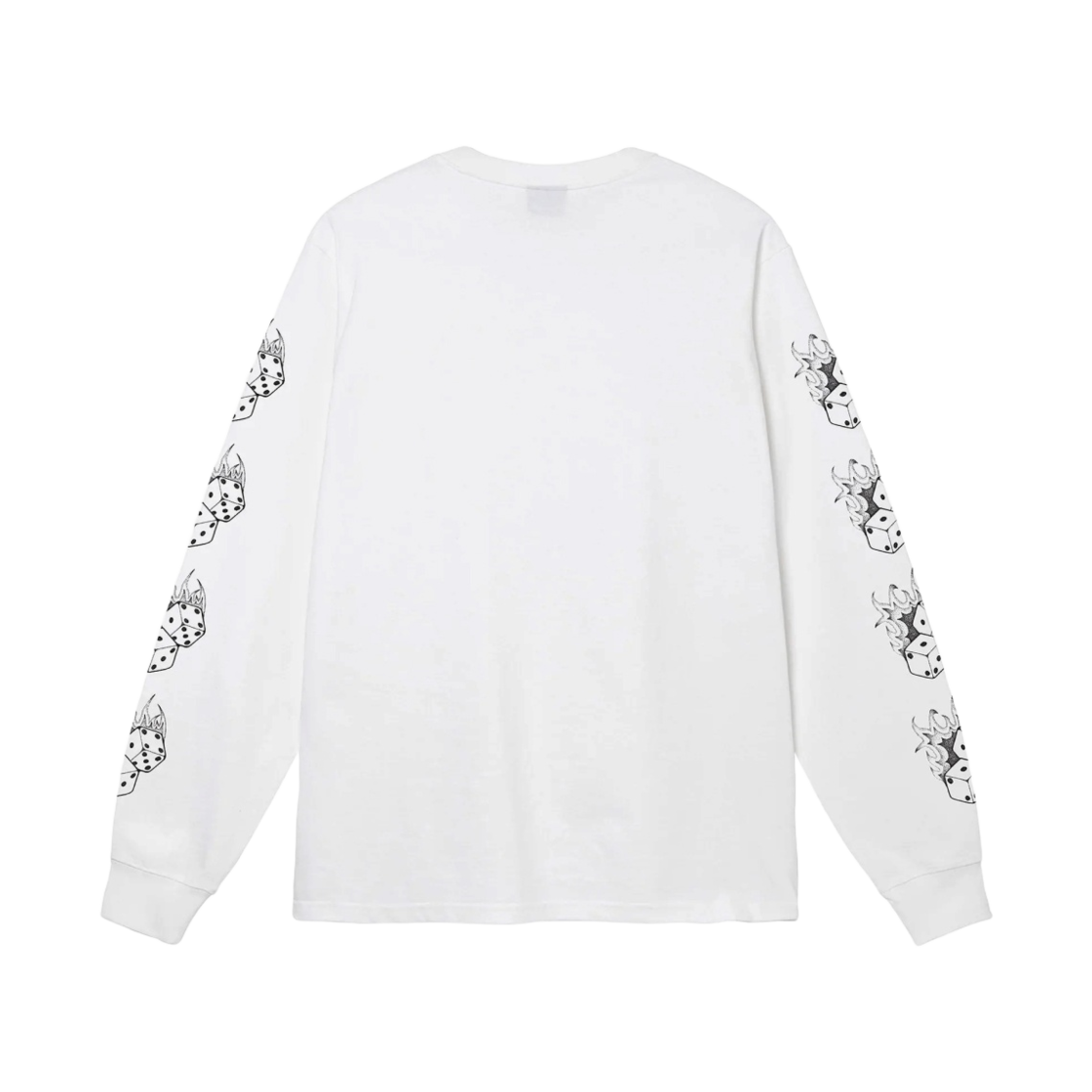 스투시 파이어 다이스 롱슬리브 티셔츠 화이트(Stussy Fire Dice LS T-Shirt White) - 2