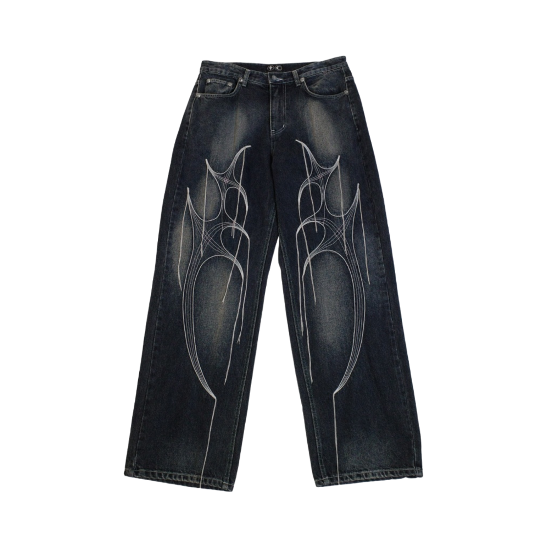 떠그 클럽 트라이벌 트리 데님 팬츠 블루