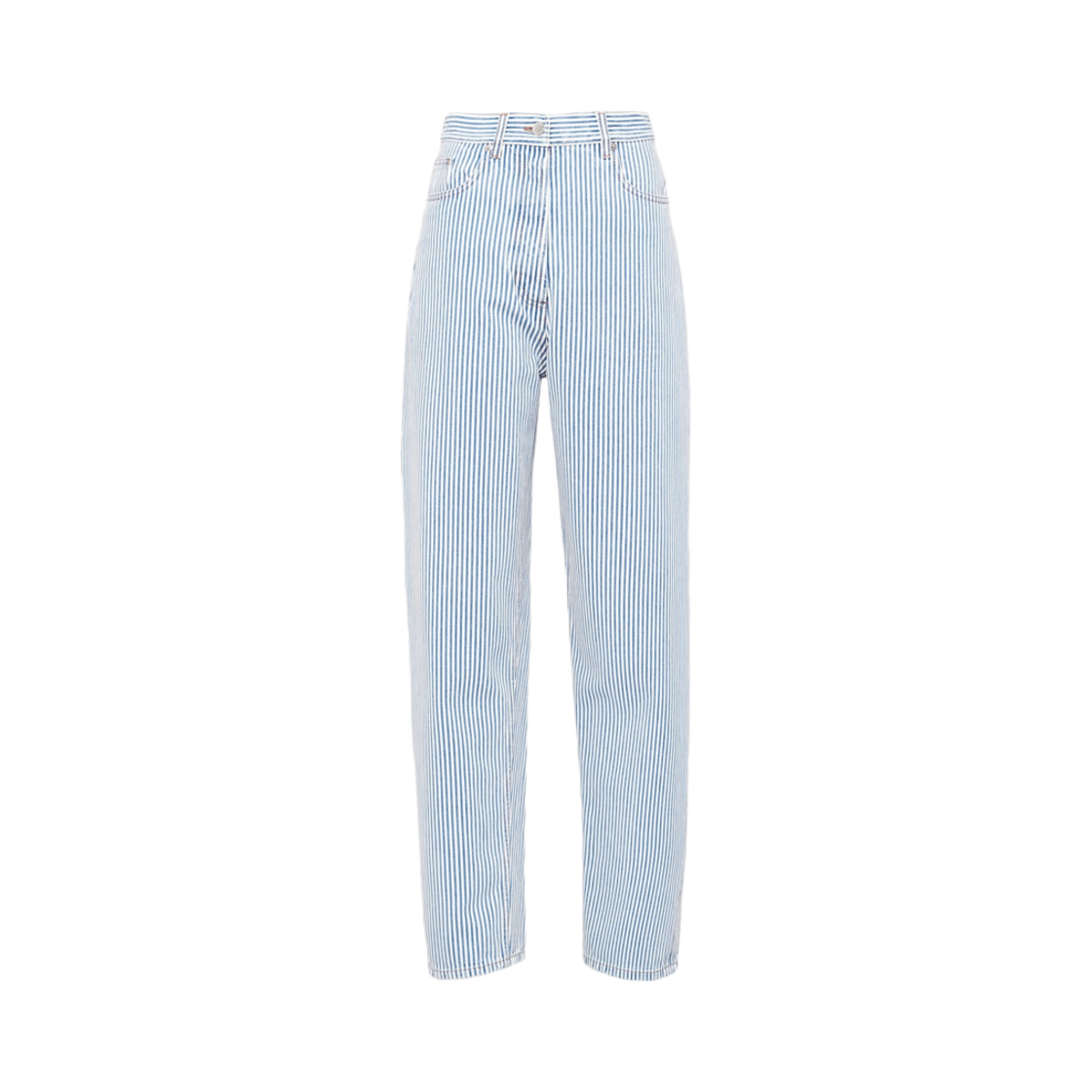 (W) 프라다 스트라이프 데님 진 데님((W) Prada Striped Denim Jeans Denim) - 1