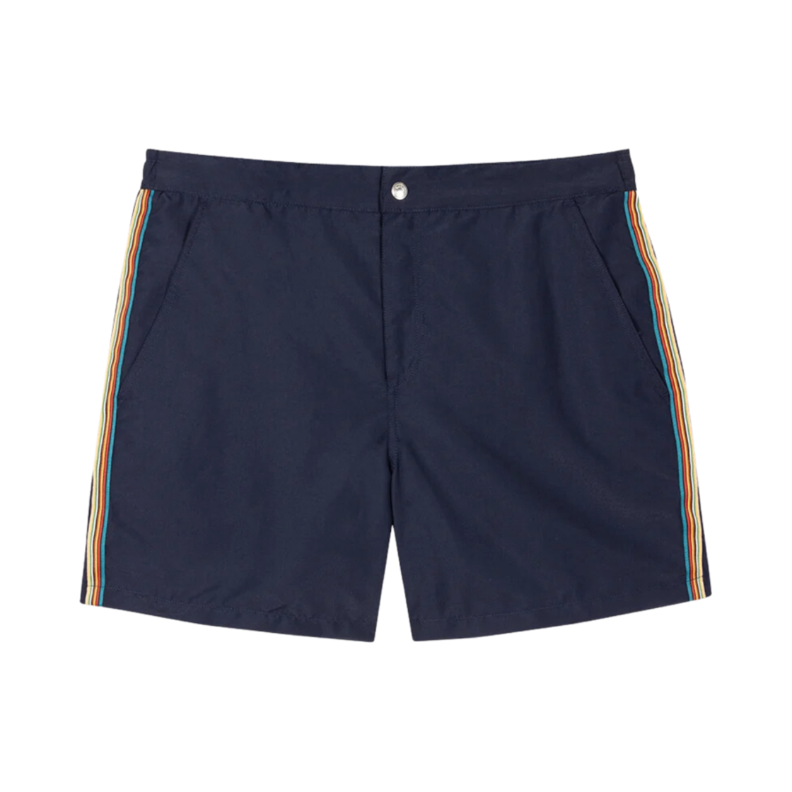 M1A-202A-MU882-47 Paul Smith Recycled Polyester Signature Stripe Swim Shorts Navy