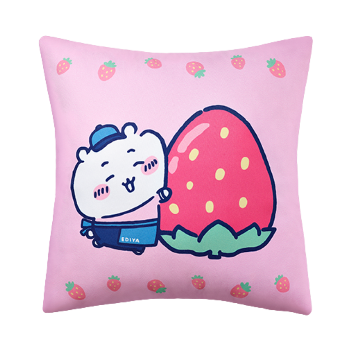 - Ediya x Chiikawa Chiikawa Cushion Pink - 대표 이미지 #1
