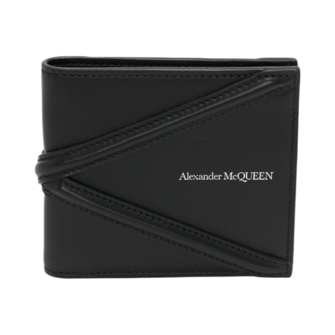 알렉산더 맥퀸 하네스 반지갑 블랙(Alexander McQueen Harness Billfold Wallet Black)