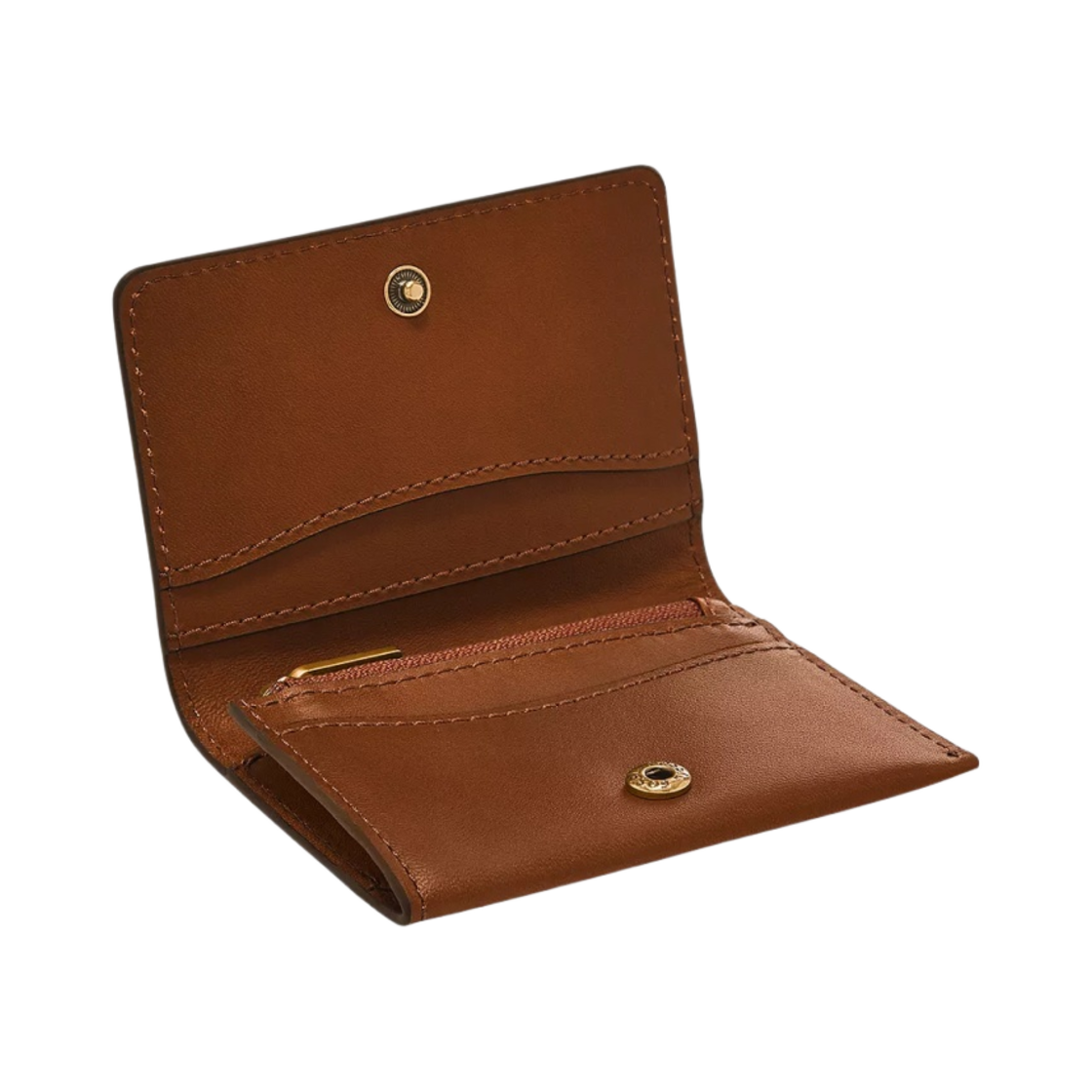 파슬 웨스트오버 스냅 반지갑 미디움 브라운(Fossil Westover Snap Bifold Medium Brown) - 2