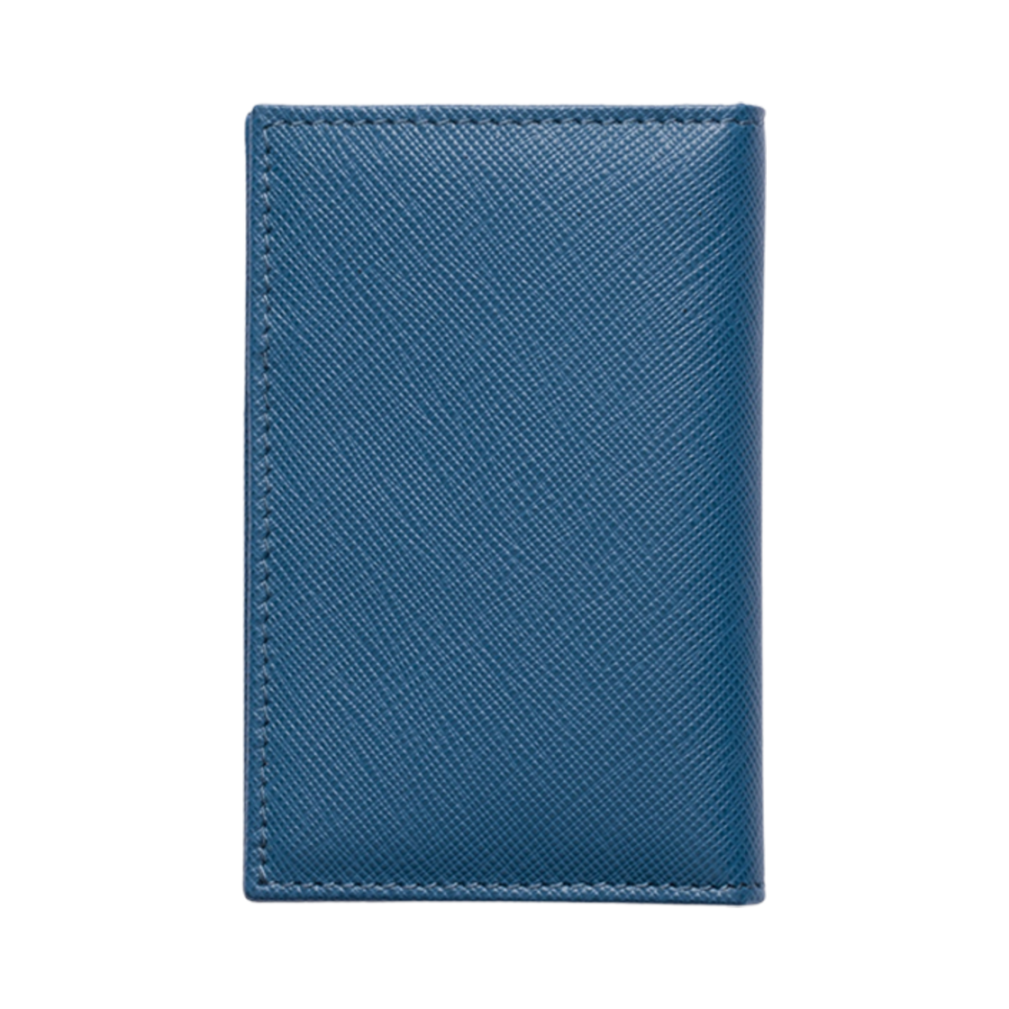프라다 사피아노 레더 카드 홀더 에비에이터 블루(Prada Saffiano Leather Card Holder Aviator Blue) - 2