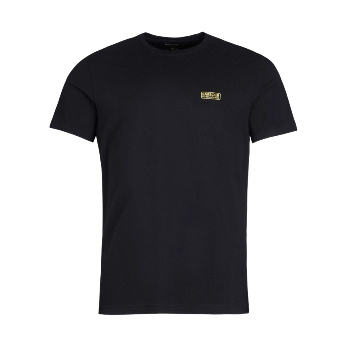 바버 인터네셔널 에센셜 스몰 로고 티셔츠 블랙(Barbour International Essential Small Logo T-Shirt Black) - 1
