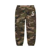 Supreme Swarovski S Logo Sweatpants Woodland Camo - 21SS