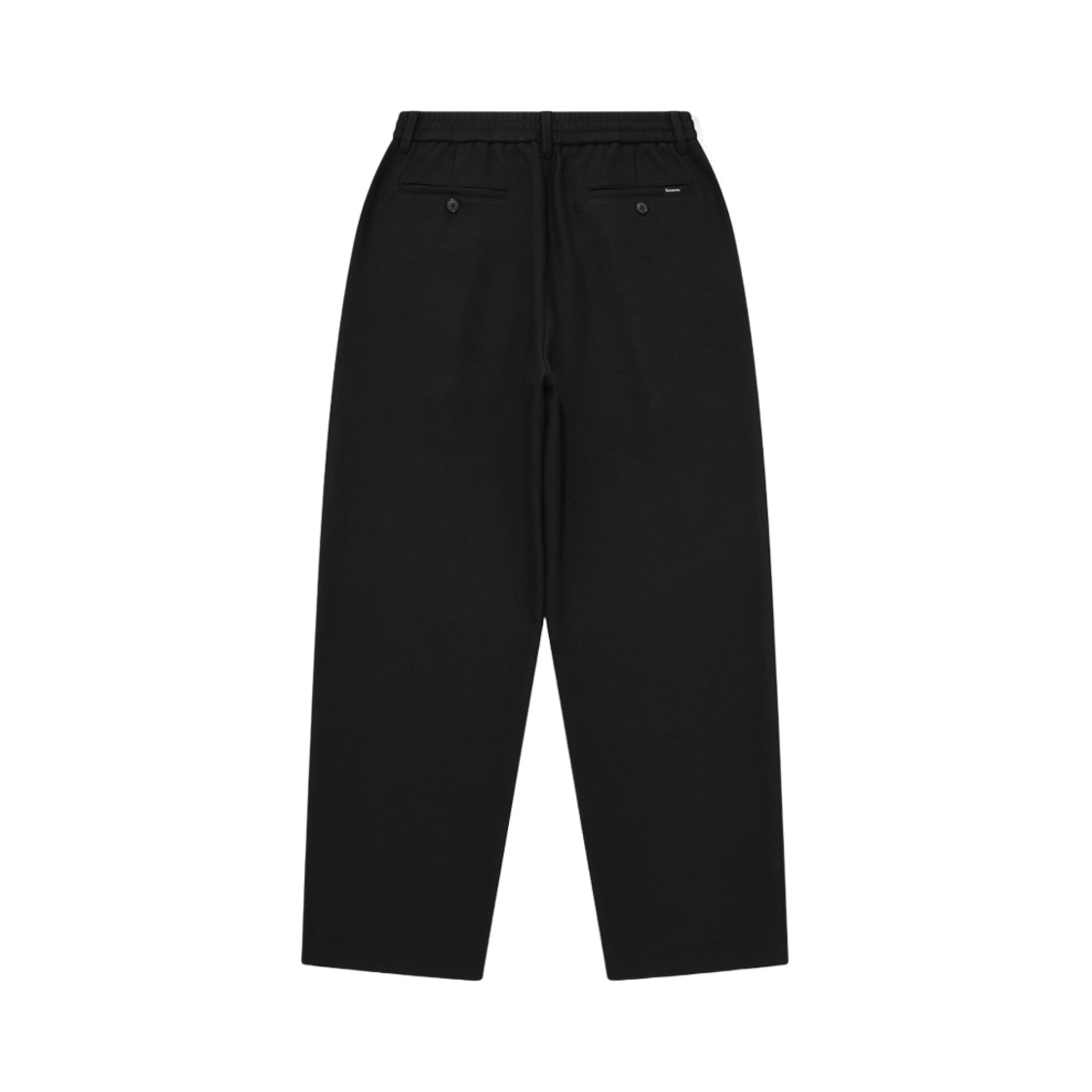 커버낫 슬랙스 원턱 세미와이드 팬츠 블랙(Covernat Slacks One Tuck Semi Wide Pants Black) - 2