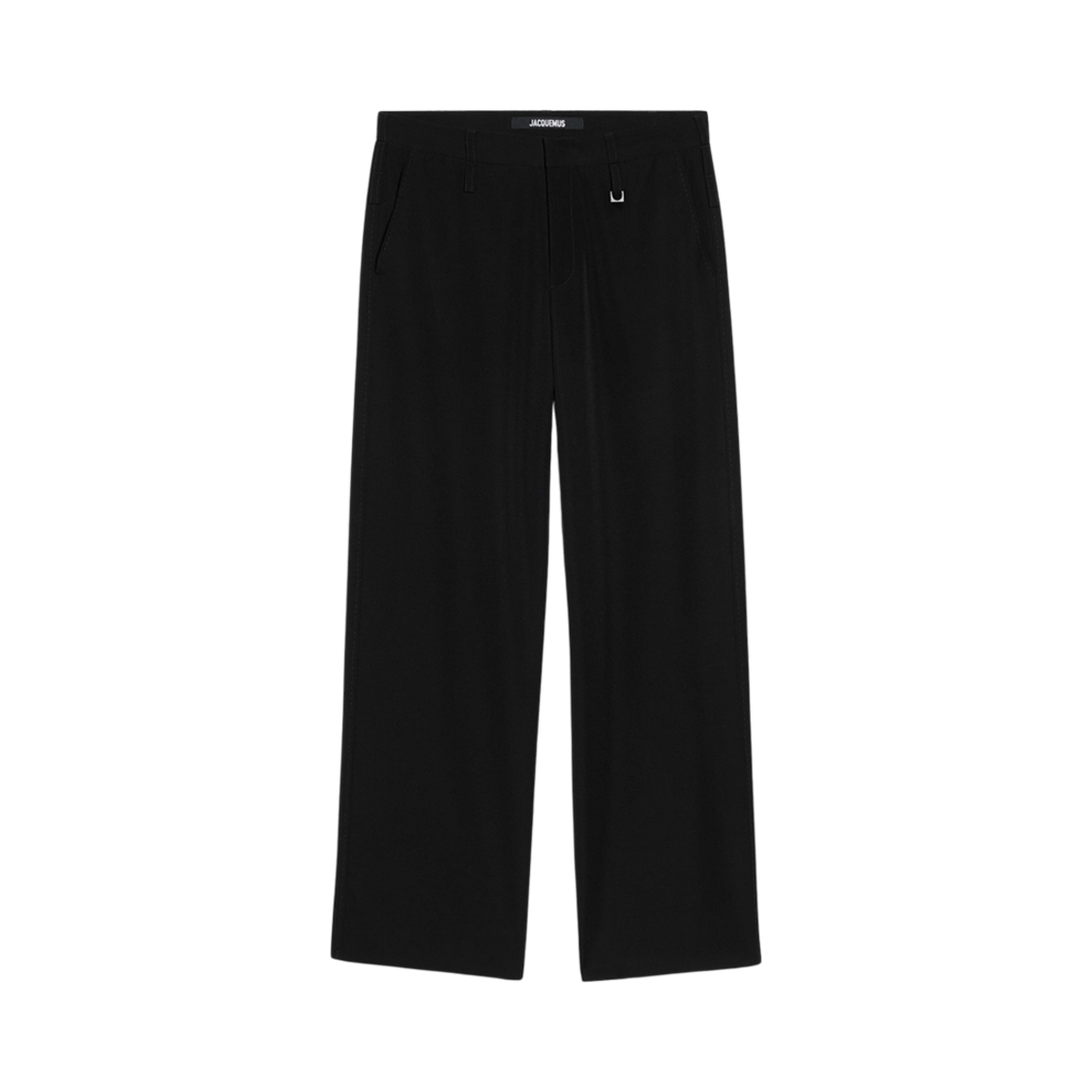 자크뮈스 르 판탈론 피치니 소프트 테일러드 팬츠 블랙(Jacquemus Le Pantalon Piccinni Soft Tailored Pants Black) - 1