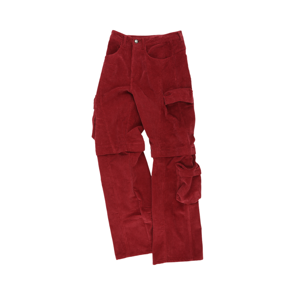 ADSB 앤더슨벨 밀라노 코듀로이 카고 팬츠 레드