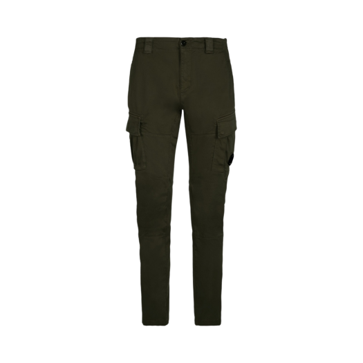 C.P. Company Stretch Sateen Cargo Pants Ivy Green - 22SS