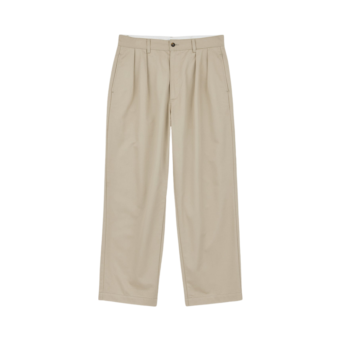 PTLM-124 Ciota 2 Tuck Chino Cloth Pants Beige
