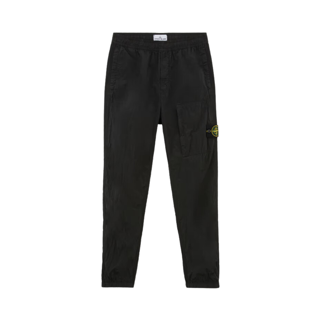 스톤 아일랜드 31019 나일론 메탈 에코닐 조거 팬츠 블랙 - 24FW
