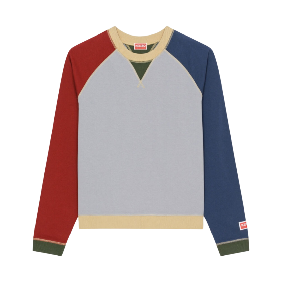 겐조 오버사이즈 빈티지 스웨트셔츠 미스티 그레이(Kenzo Oversized Vintage Sweatshirt Misty Grey) - 1