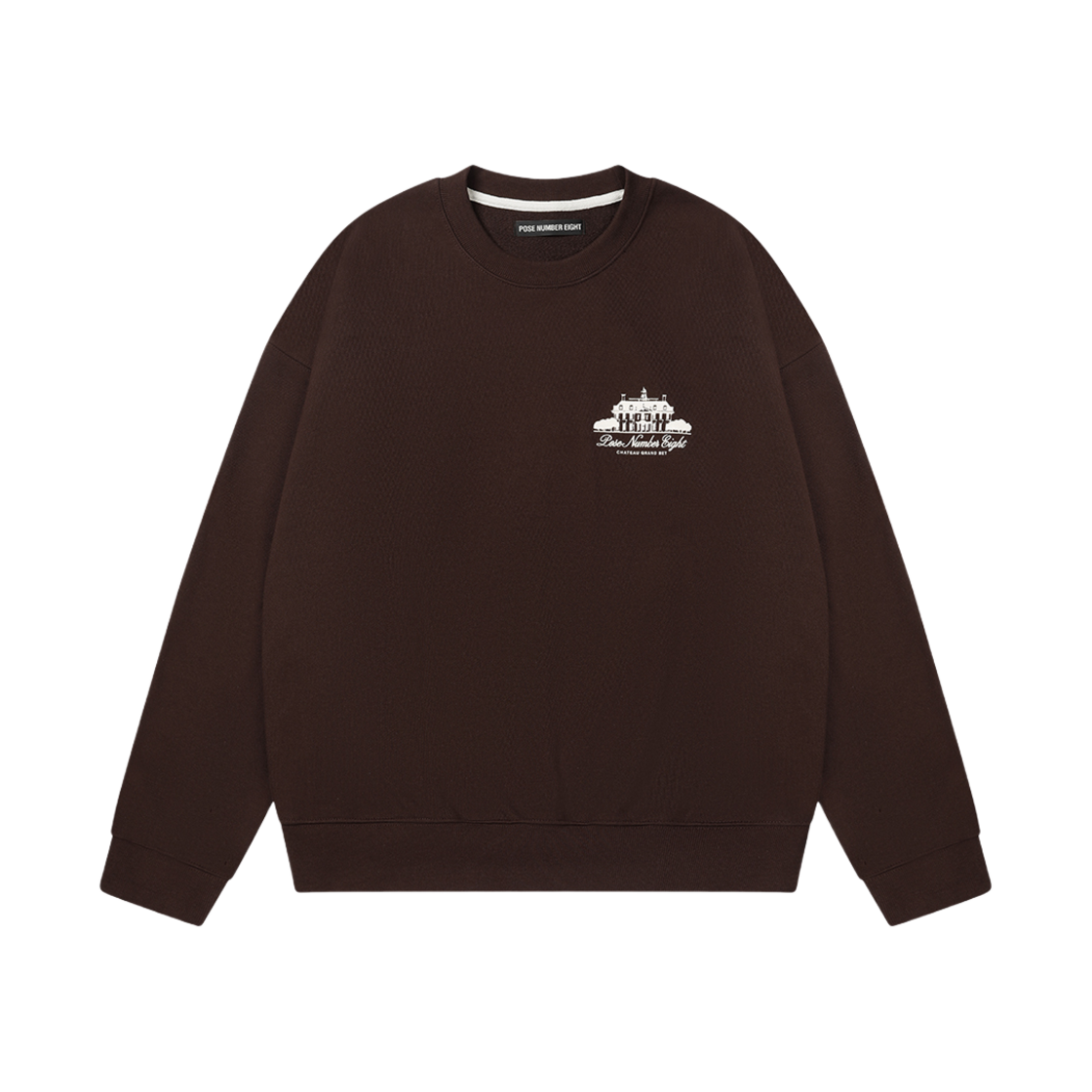 824204011 Pose Number Eight Chateau Sweatshirt Brown